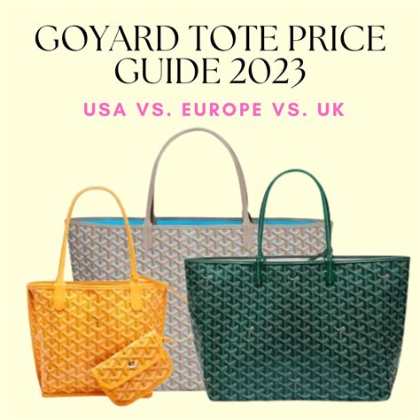 goyard bag price original|goyard bucket bag price 2023.